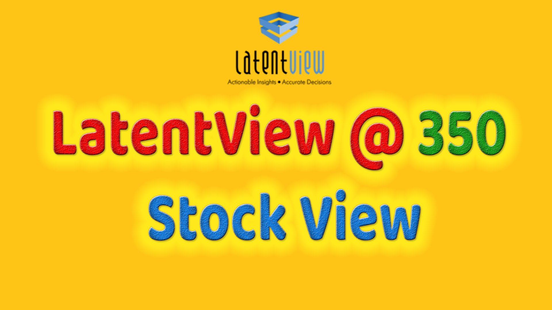 Read more about the article LATENTVIEW Stock @ 350 (30/06/2023) Mid & Long Term View