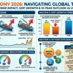 India Economy 2026: War Impact, GDP Growth & 10-Year Outlook vs US